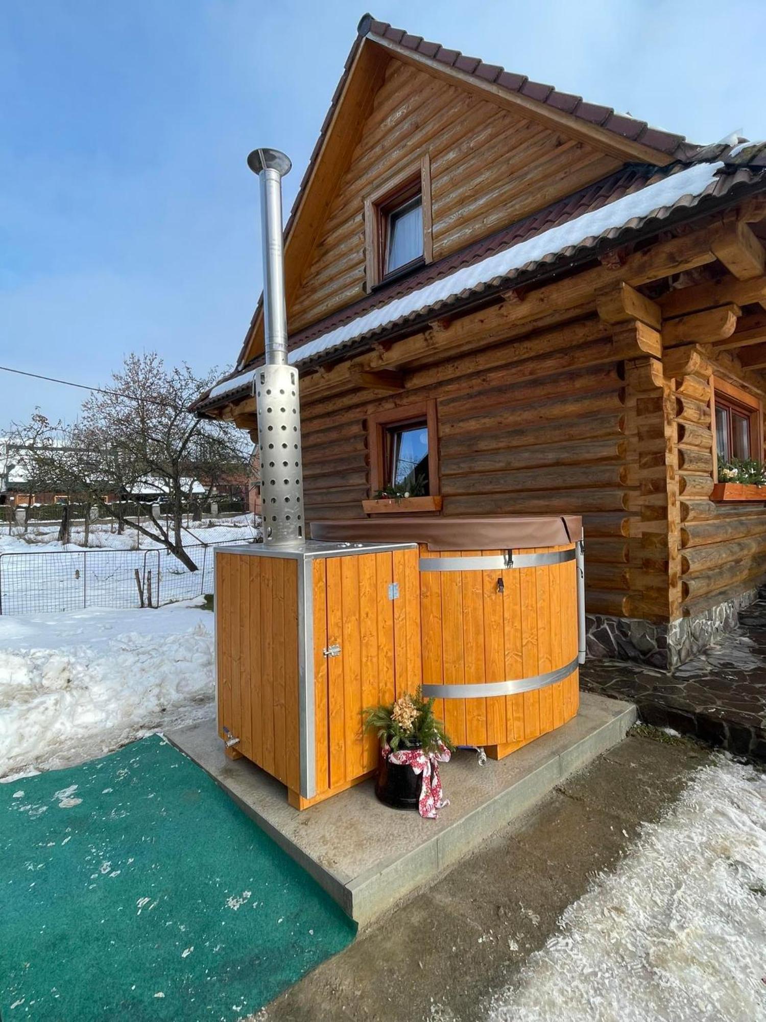 Апартаменты Drevenica Zapadne Tatry S Kupacou Kadou A Krbom Жьяр Экстерьер фото