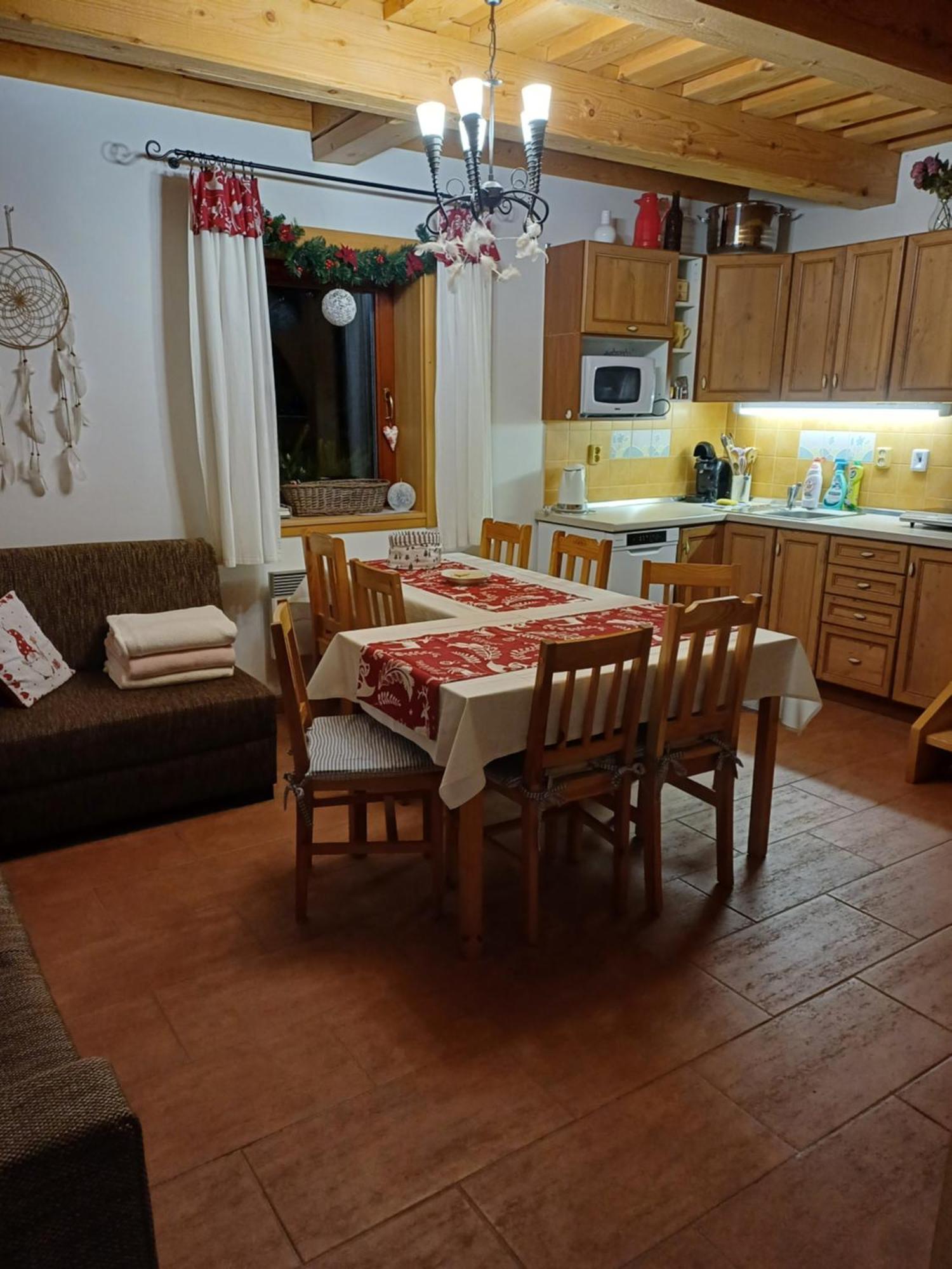 Апартаменты Drevenica Zapadne Tatry S Kupacou Kadou A Krbom Жьяр Экстерьер фото
